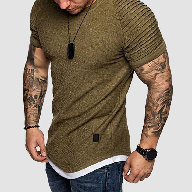 Eli Roux T-Shirt couleur unie