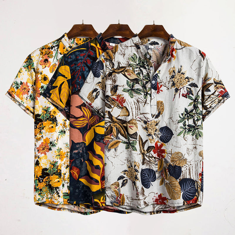 Marc Faure Chemise de plage florale