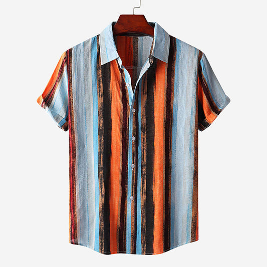 Marc Faure Chemise d'été vibrante