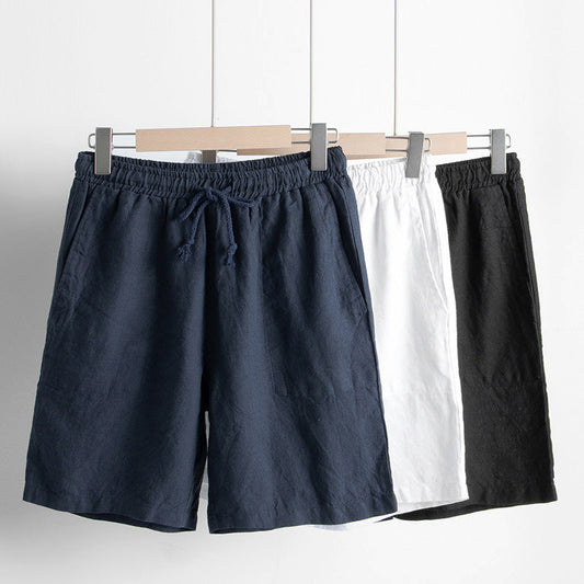 Eli Moreau Shorts en Lin Premium
