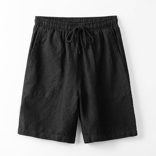 Eli Moreau Shorts en Lin Premium